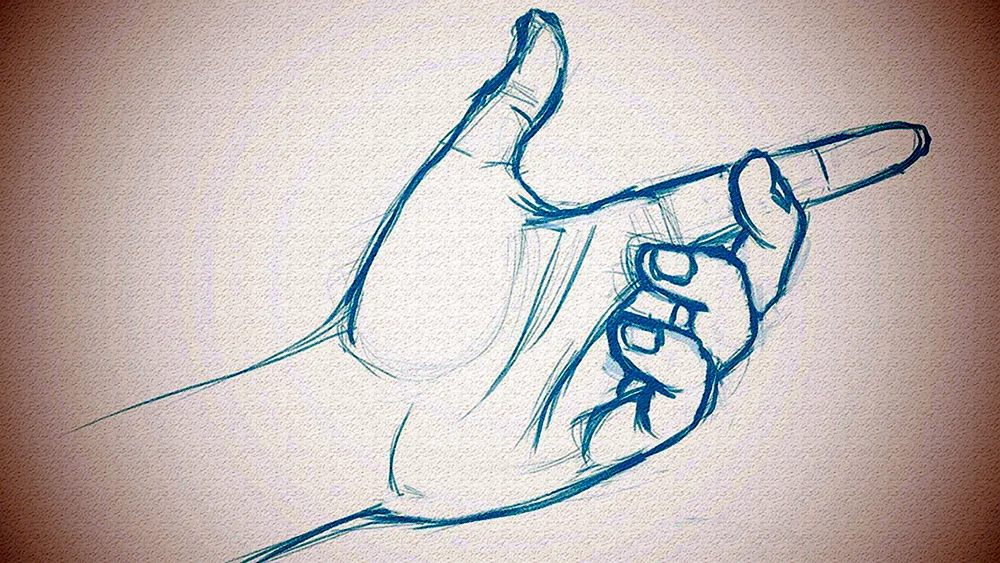 Handskizzen mit Bleistift
