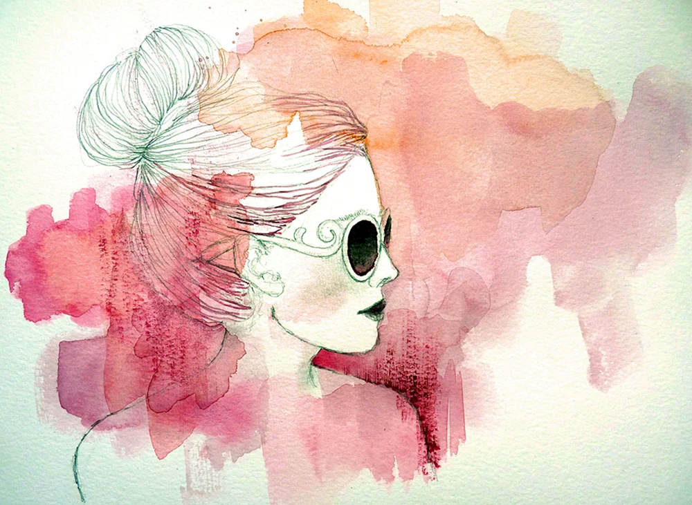 Aquarell-Zeichnungen