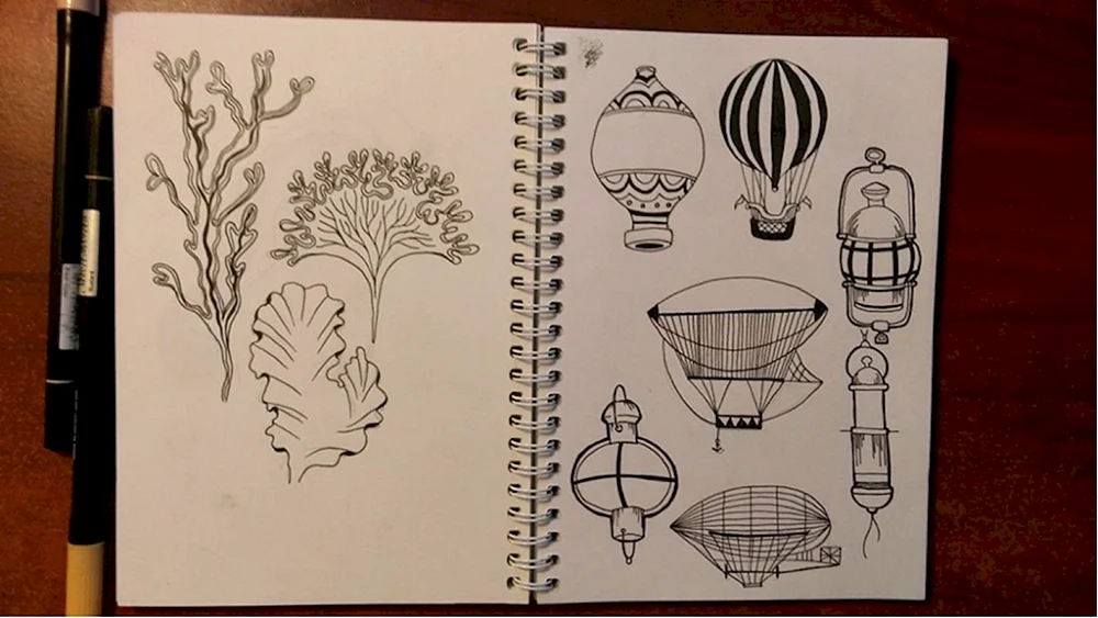 Sketchbook Skizzenbuch Skizzenbuch Zeichenideen