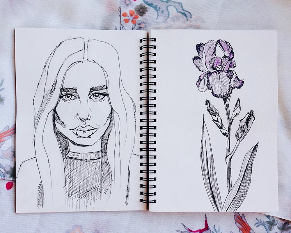 Sketchbook-Kritzeleien einfach