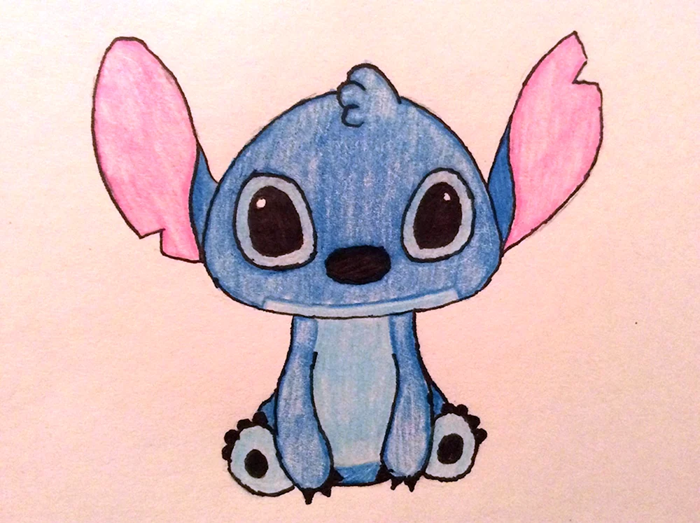 Stitch Zeichnung