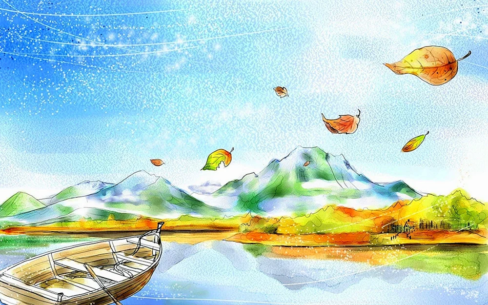 Zeichnungen zum Meer skizzieren