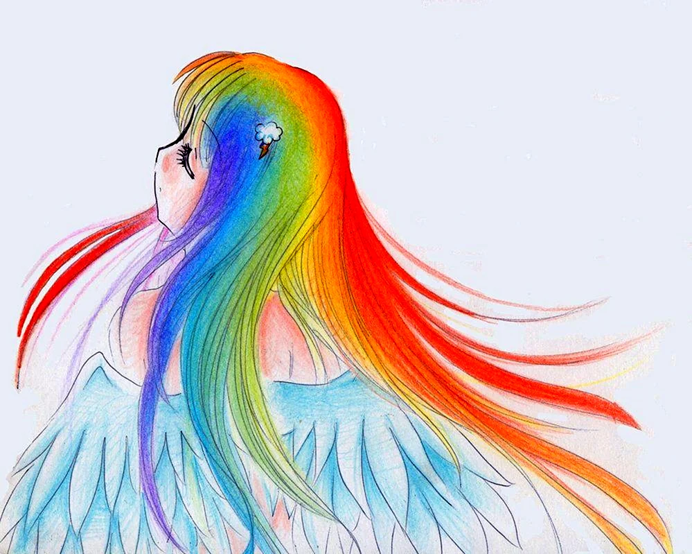 Regenbogen zeichnen