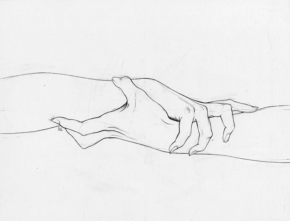 Hand-Bleistift-Skizzen zum Zeichnen