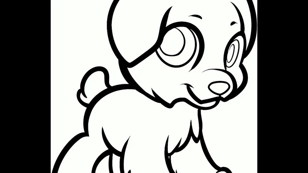 Hund Skizzenbilder