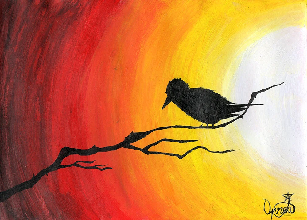 Gouache-Zeichnungen zum Skizzieren