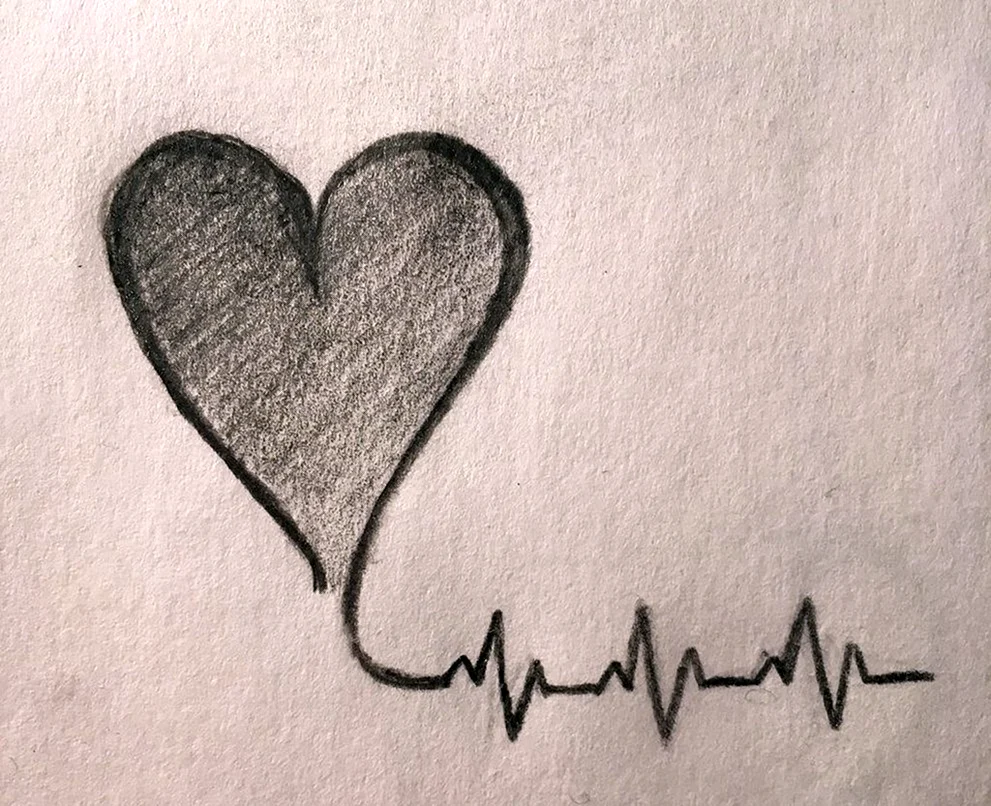 Zeichnungen Bleistift-Liebe