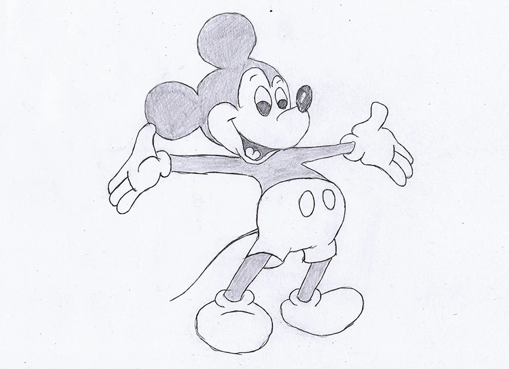 Cartoon Bleistiftzeichnungen von Cartoons