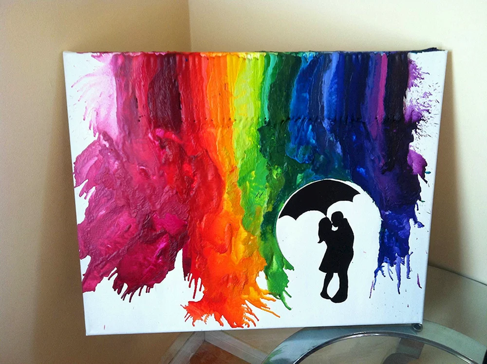 Malerei mit Farben