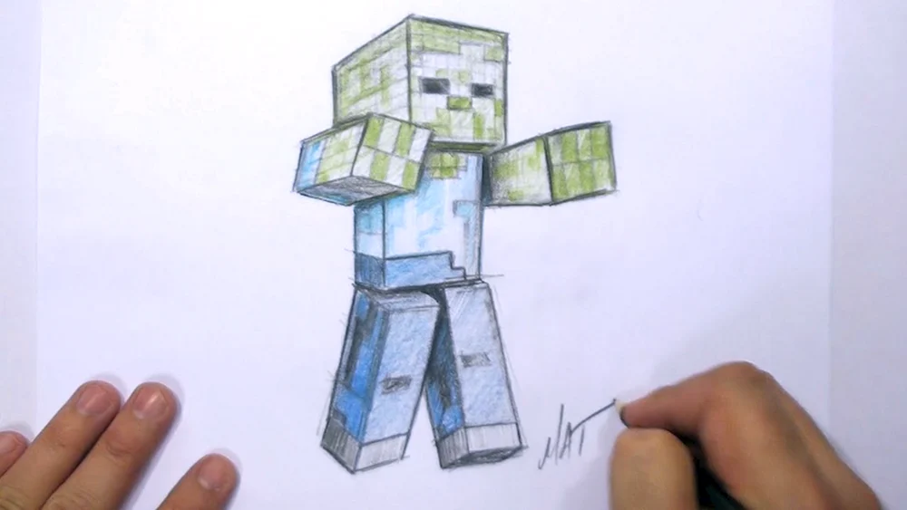 Maincraft Ausmalen