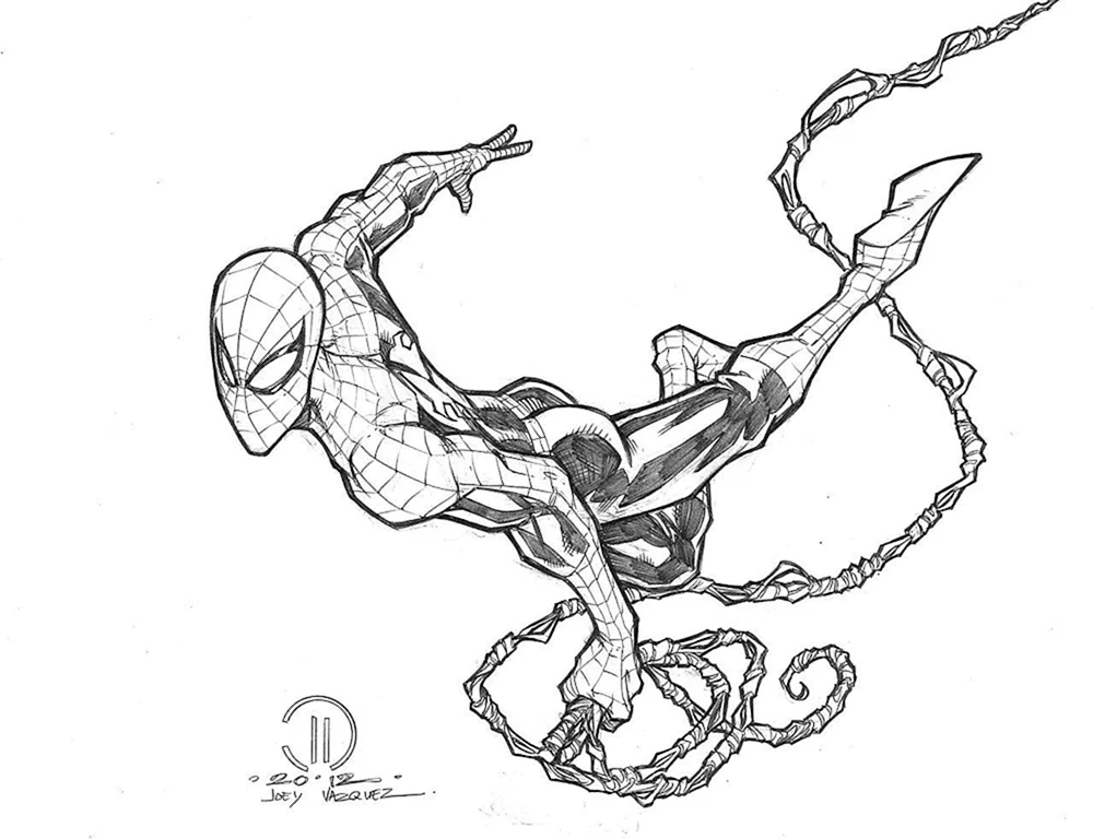 Marvel Bilder zum Zeichnen von Spiderman