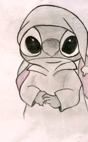Stitch Zeichnungen zum Zeichnen
