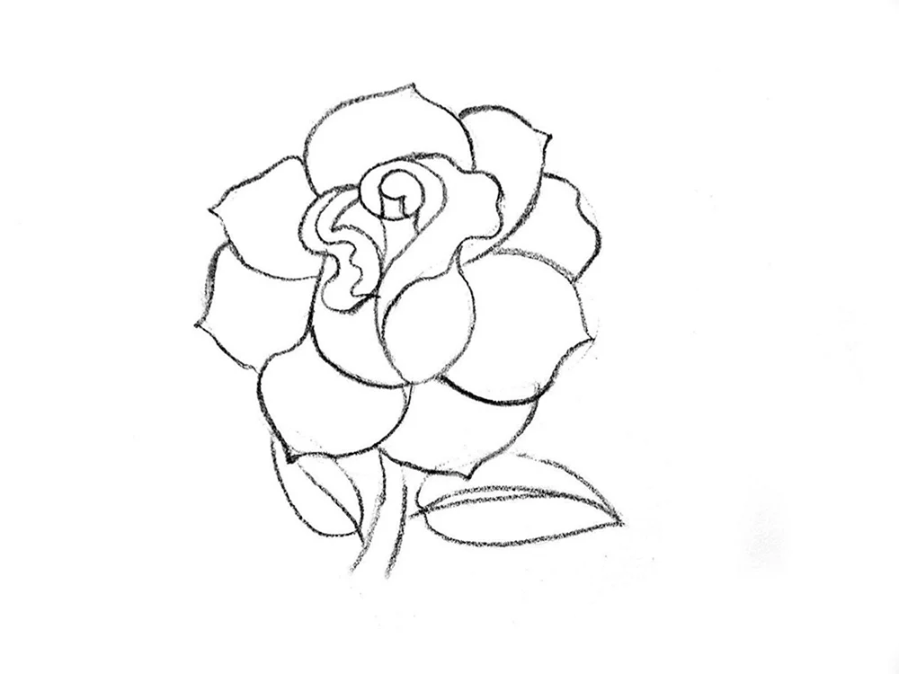 Malerei von Blumen schön