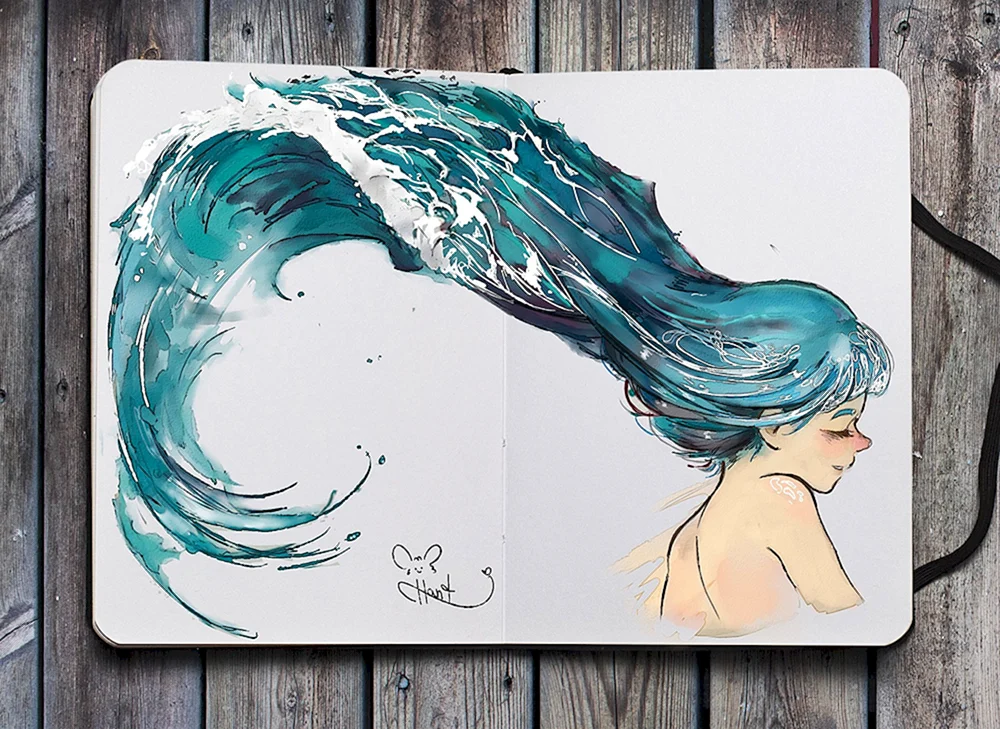 Sketchbook Zeichnungen