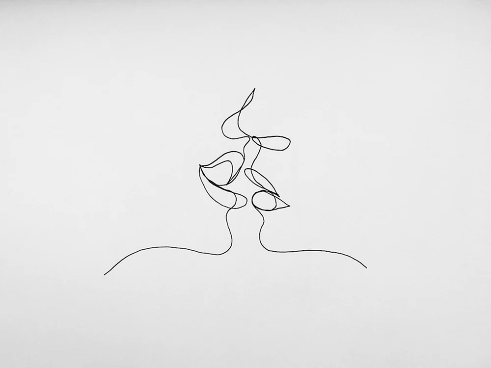 Minimalistische Zeichnungen