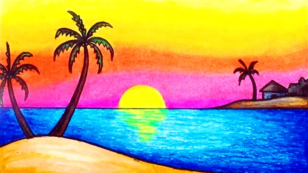 Zeichnen Sommer