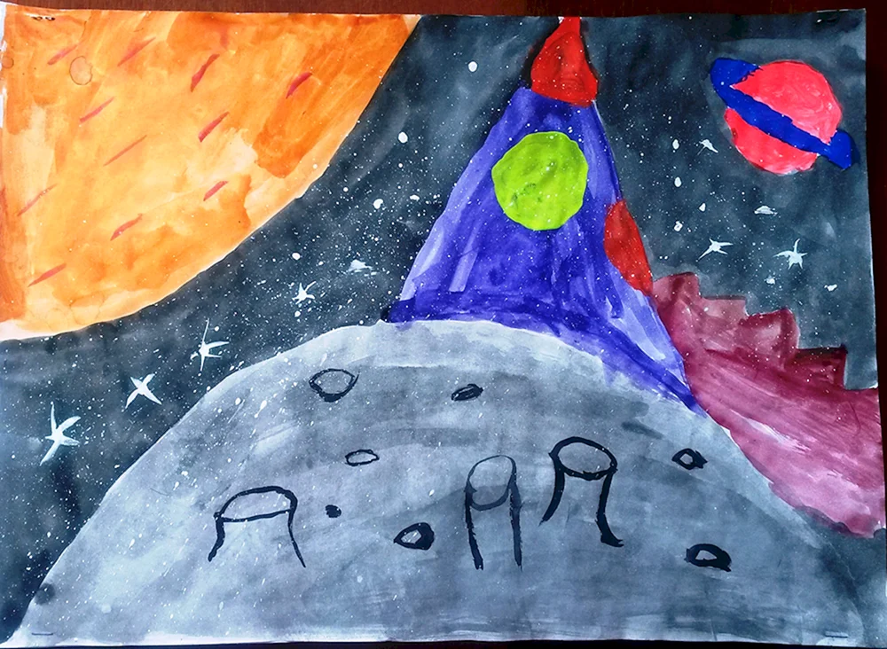 Cosmos-Malvorlagen für Kinder