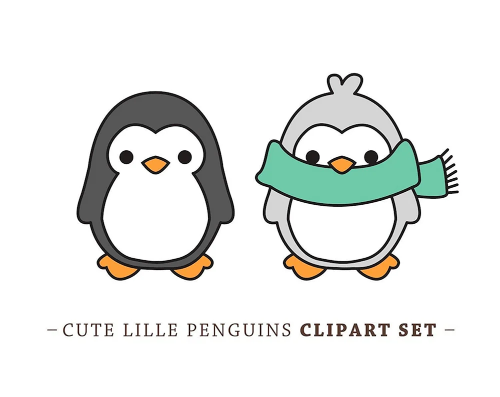 Zeichnen eines Pinguins zum Zeichnen
