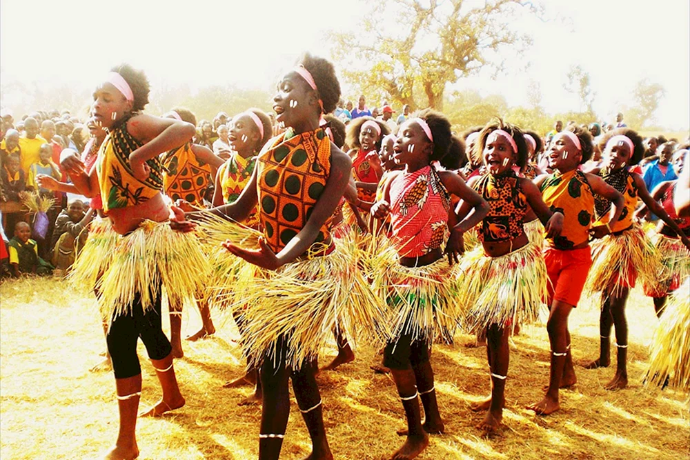 Rituelle Tänze der Völker Afrikas