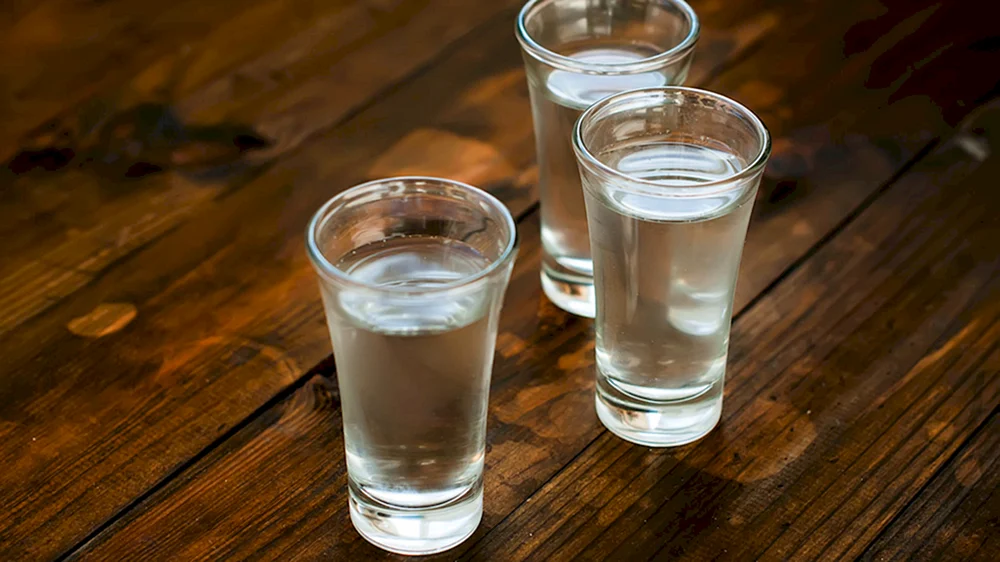 Wodka-Schnapsglas