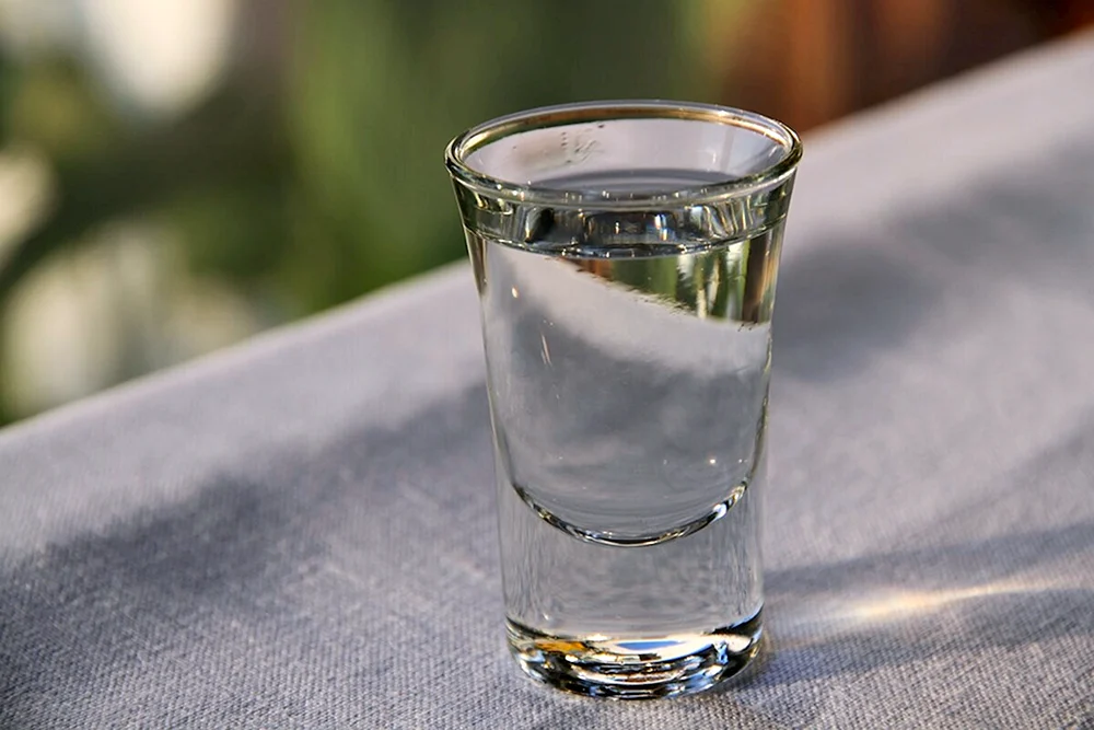 Wodka-Schnapsglas