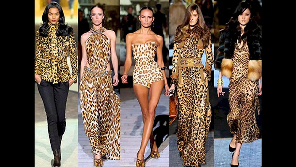 Roberto Cavalli Leopardenkleid