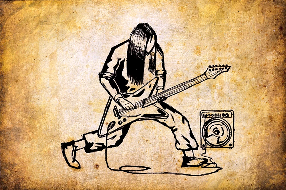 Rockzeichnung