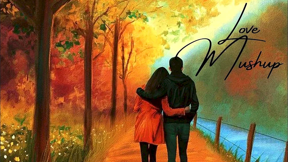 Eine romantische Landschaft