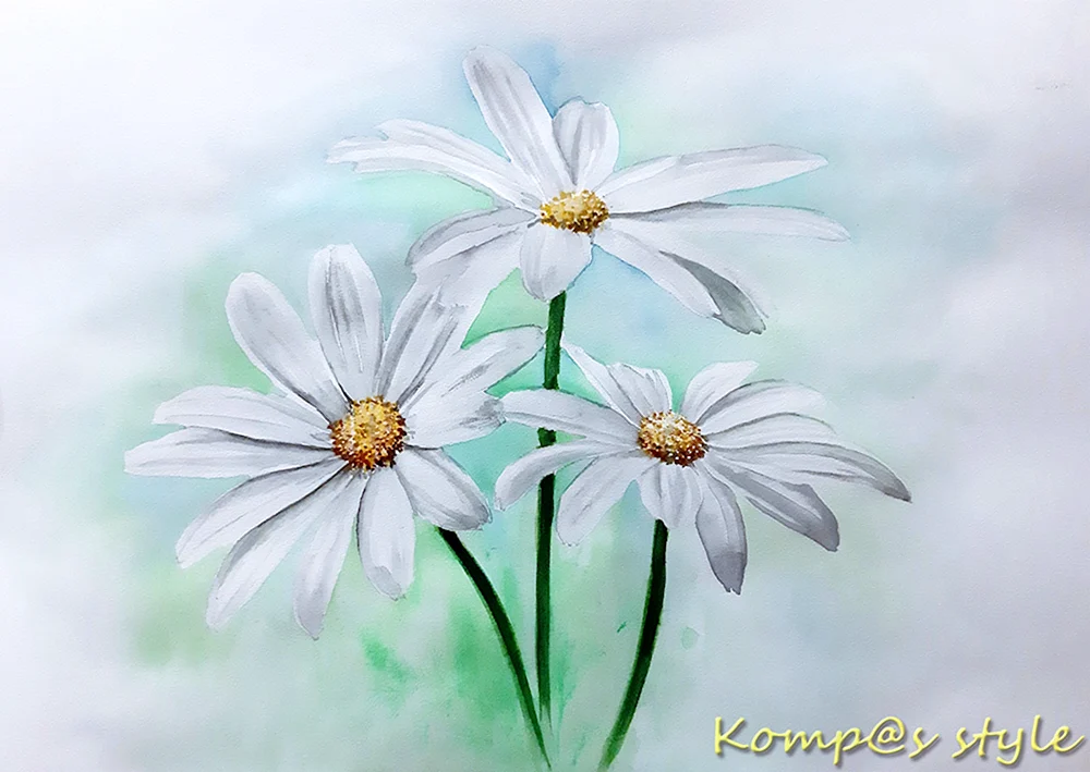 Gänseblümchen Hintergrund