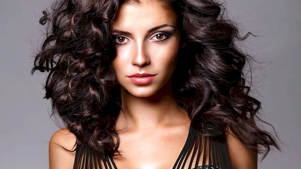 Kurzes Haar Locken