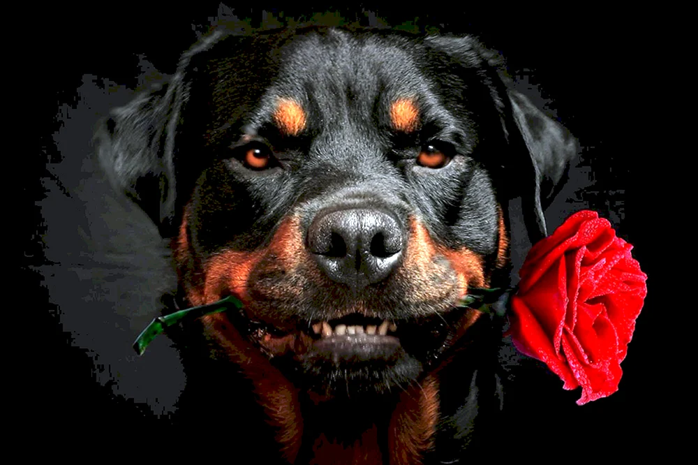 Hund Rottweiler