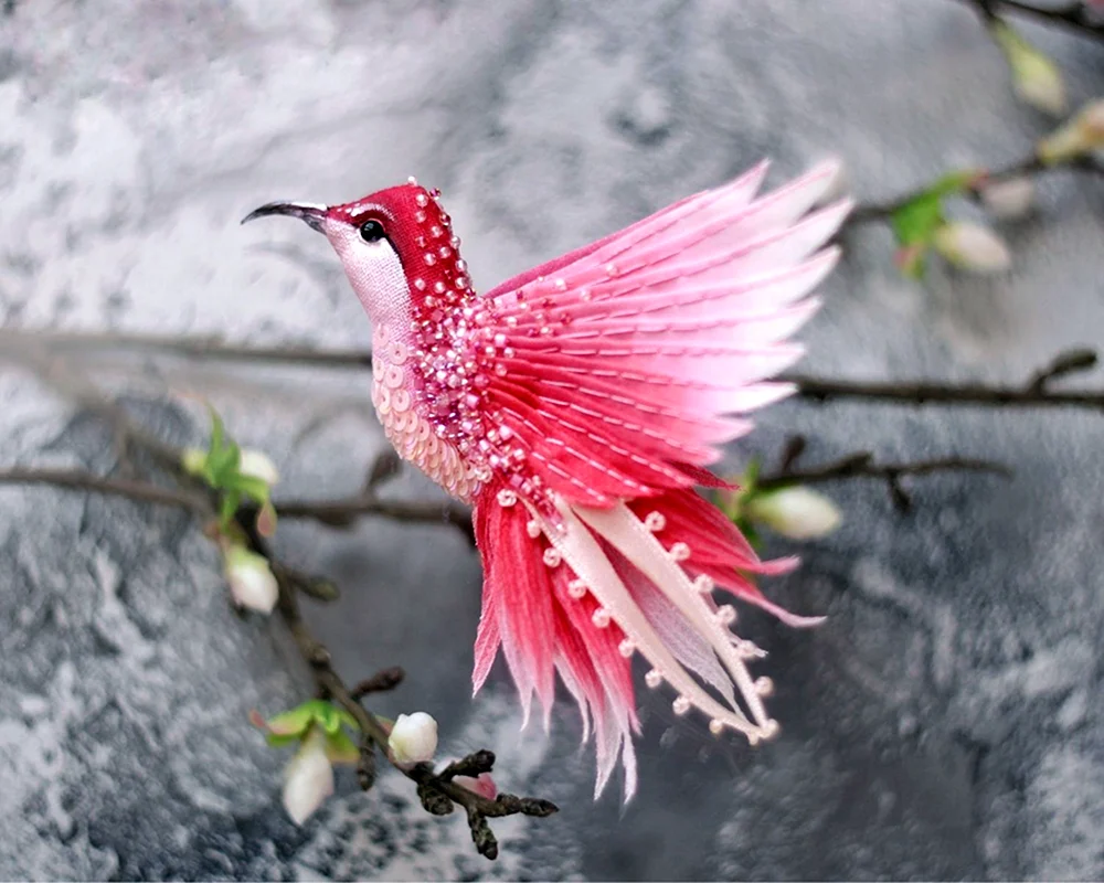 Flamingo mit Scheitelkamm