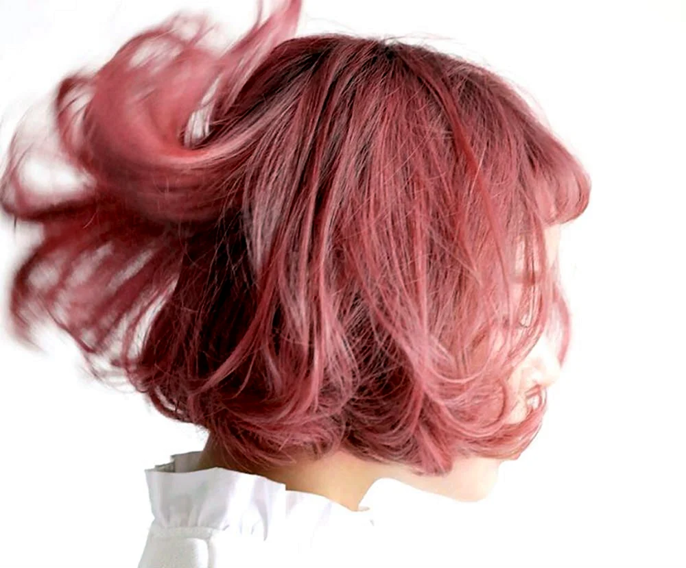 Pinkes Haar