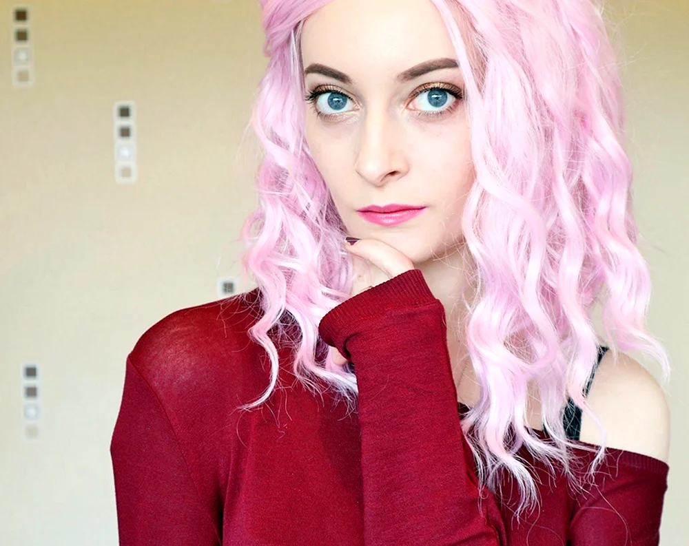 Pinkes Haar