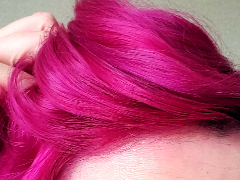 Rosa Tonic für blondes Haar