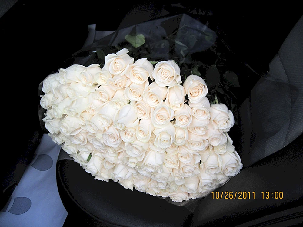 Blumen im Auto