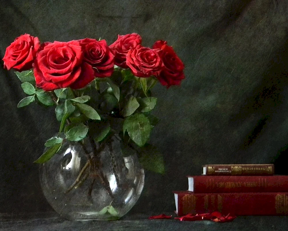 Rosen in einer Vase