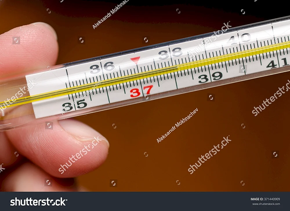 Quecksilberthermometer 37.7