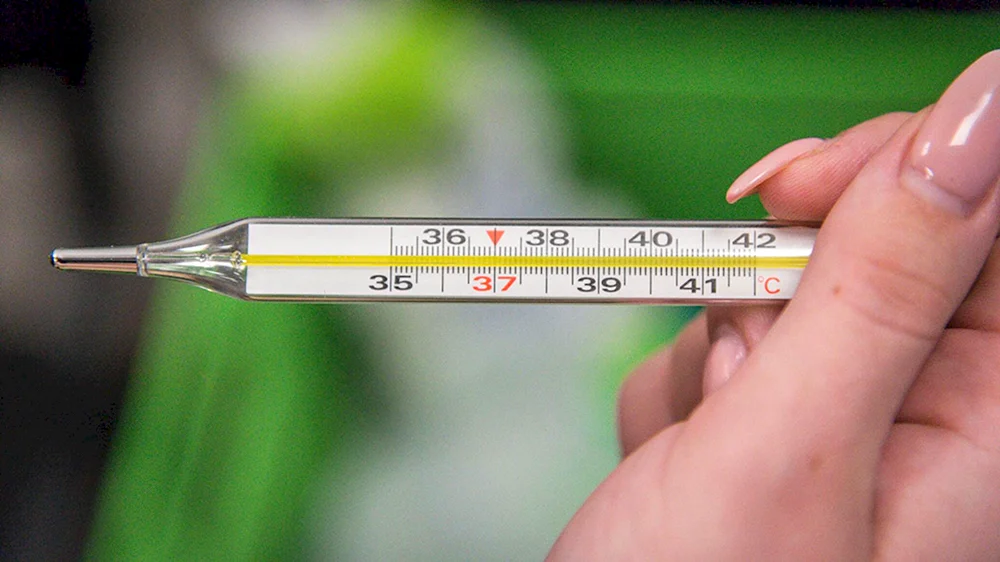 Quecksilberthermometer 37.6