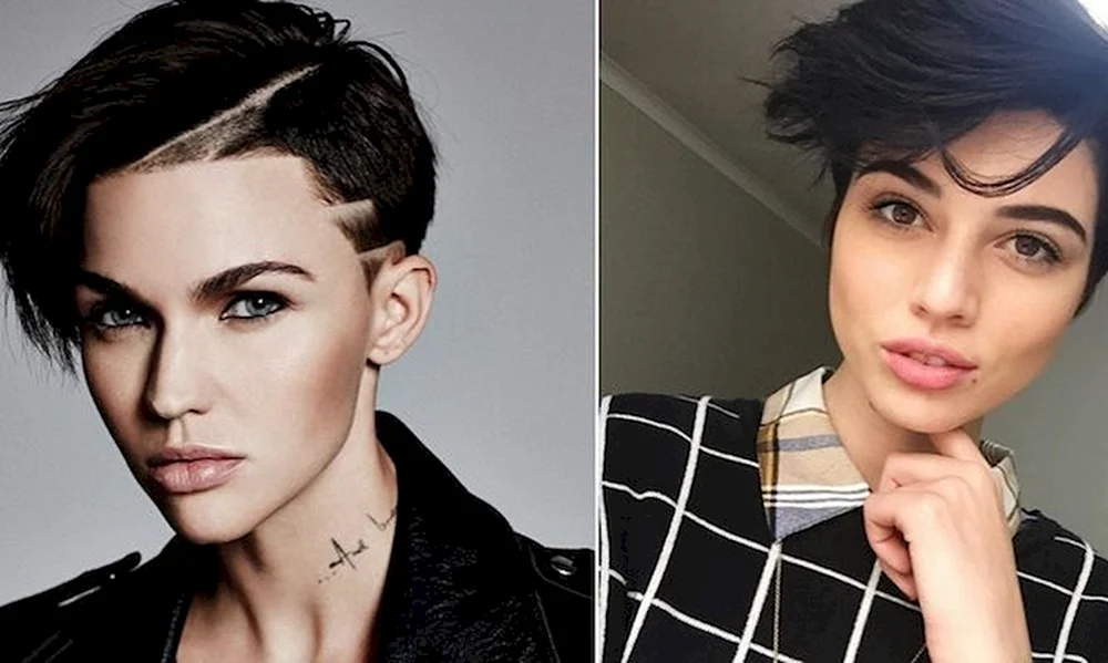 Ruby Rose Undercut