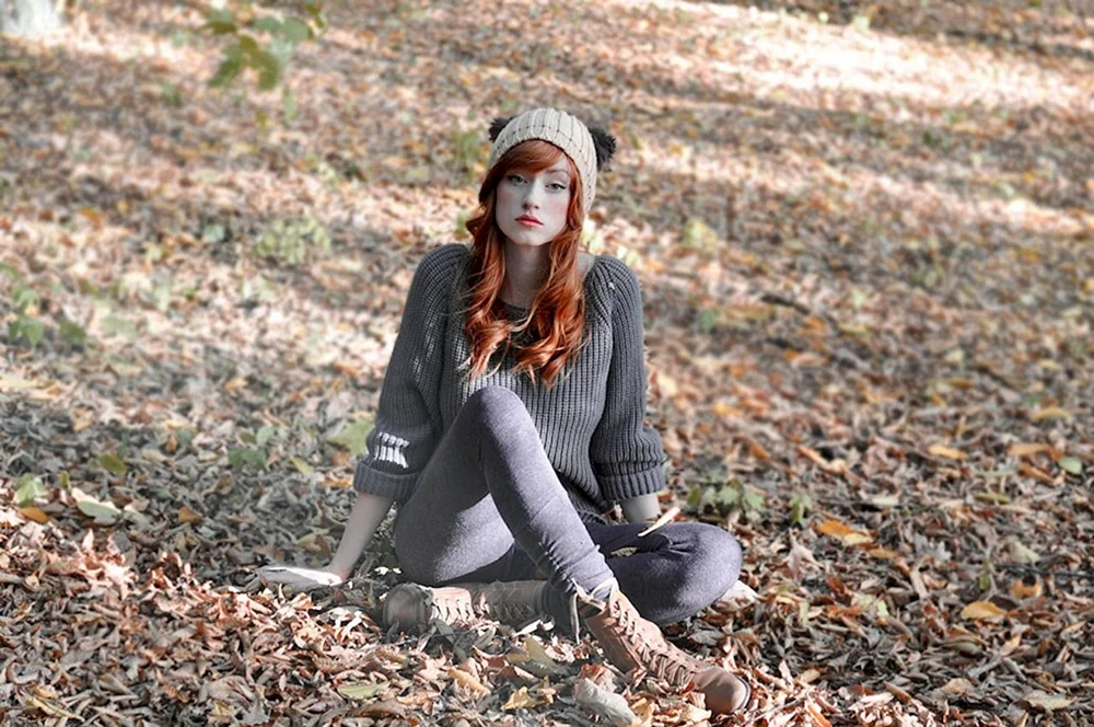 Ruiva Linda rothaarig