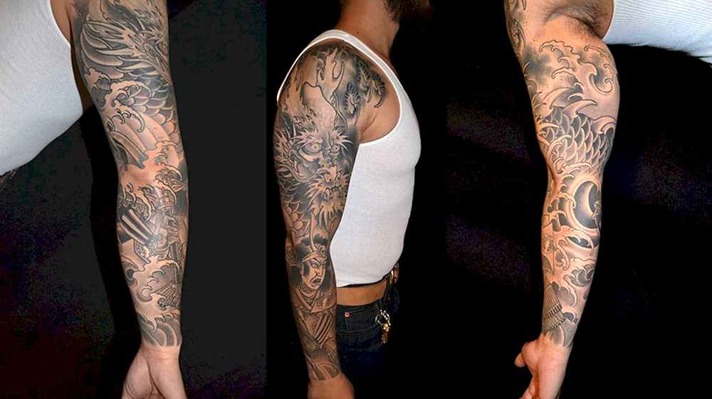 Blackwork tattoo