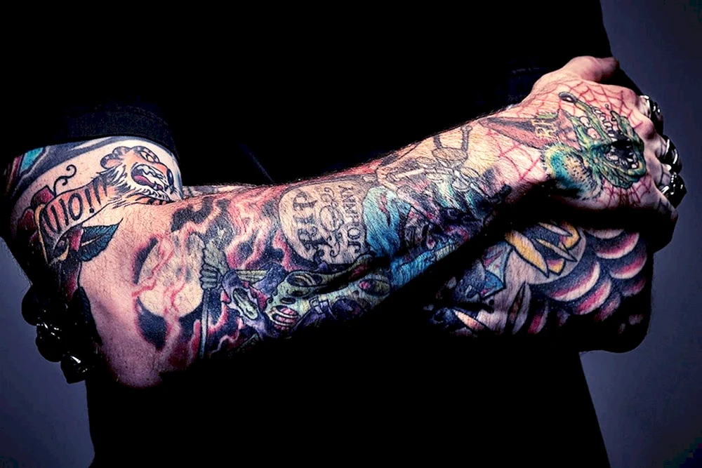 Ärmel tattoo
