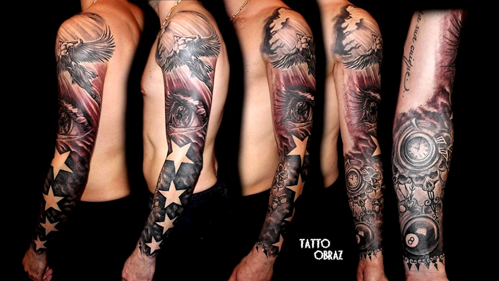 Hanya Blackwork Tattoo