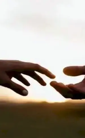 Hände in der Liebe