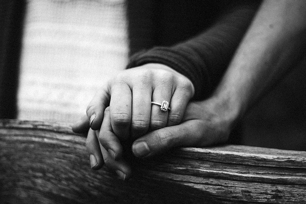 Hände in der Liebe