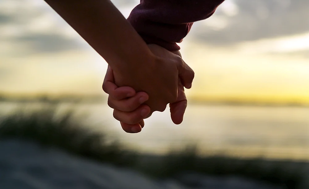 Hände in der Liebe