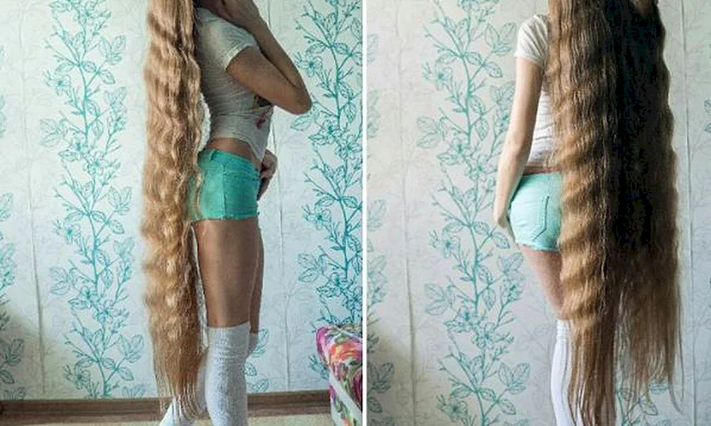 Russische Rapunzel Daria Gubanova