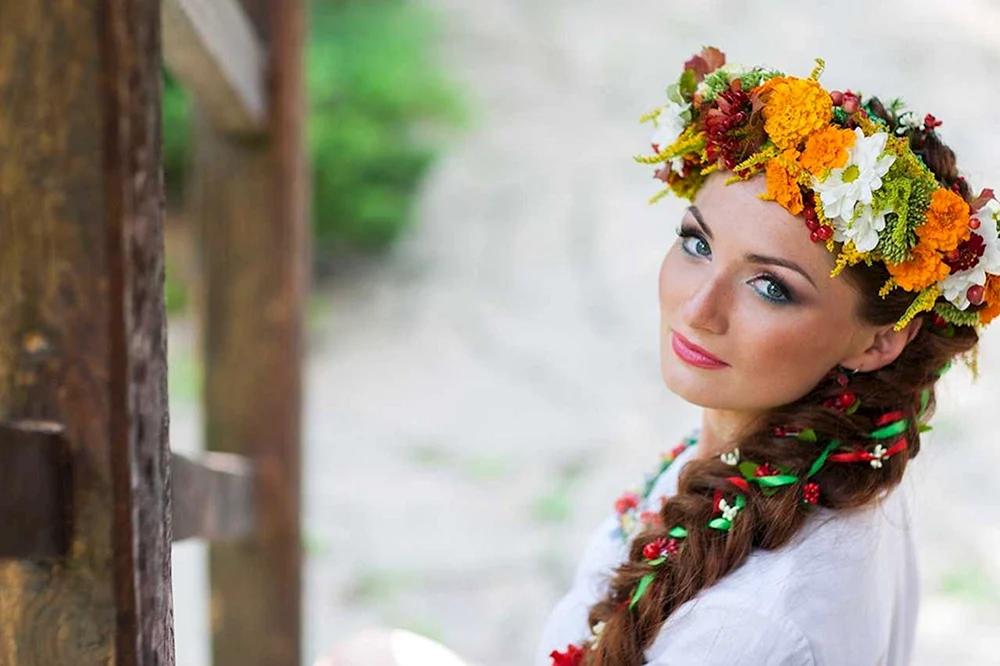Russische Volksfrisuren