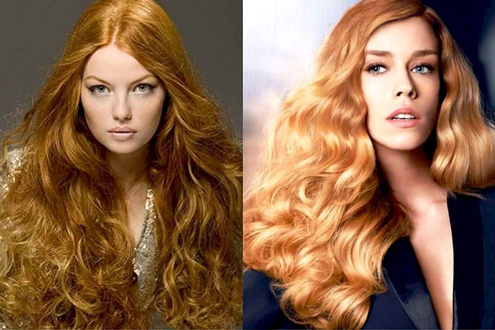 Russo Goldene Haarfarbe
